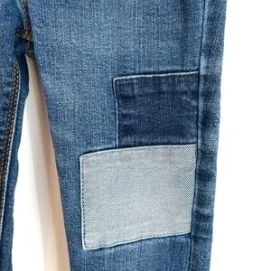 $7 💥NEW Patchwork Karate Skinny Jeans, Built-In Flex, Embroidery
